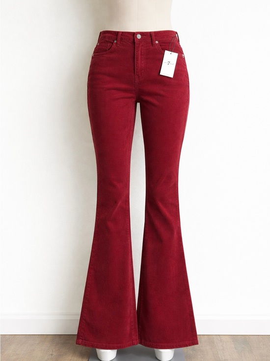7 For All Mankind Denim - 7 For All Mankind Red Flare Jeans